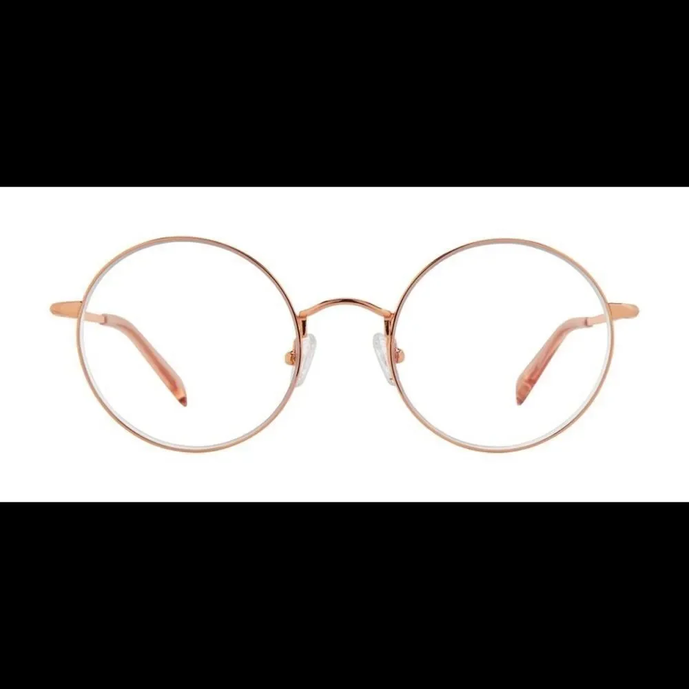 NIB Scojo BluLite Glasses - Rose Gold- Biko